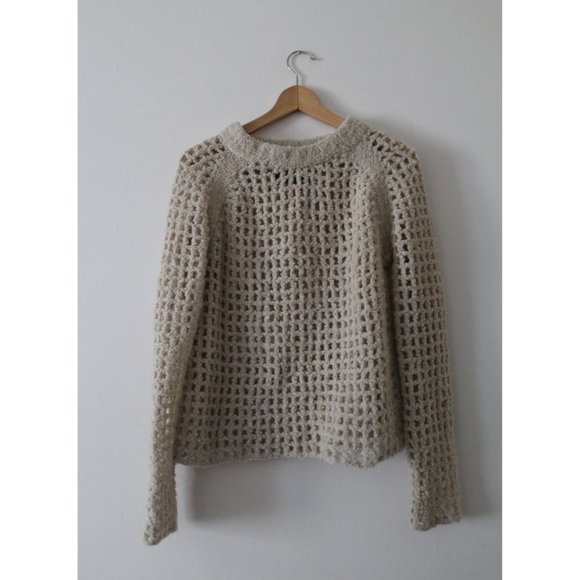 Zadig & Voltaire Massimo Hook Fashion Show Sweater Size Small Merino Wool - Picture 3 of 8